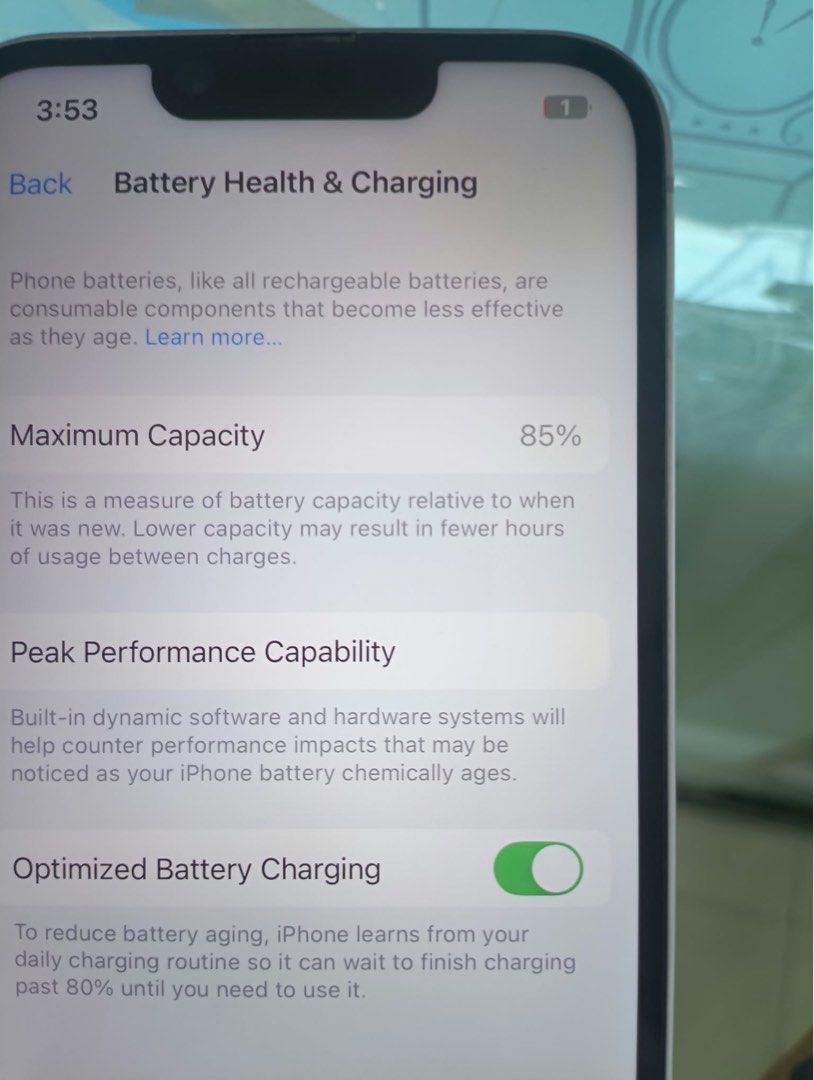 iPhone 14 128GB (Category: iPhone 14 Series) located in Manila. Submitted by marcpadin (Listing ID 1468893117, Image 3). Description: iPhone 14 128gb Xsim .