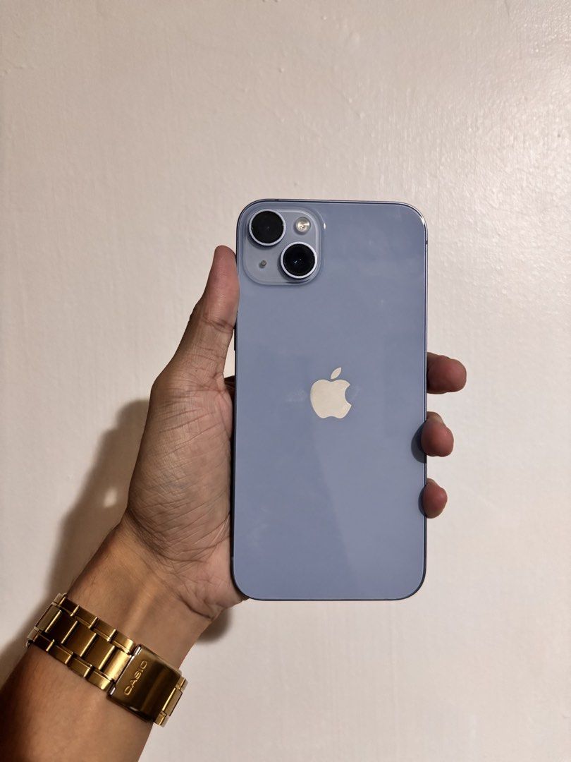 Iphone 14 Plus 128 (Category: iPhone 14 Series) located in Agdangan. Submitted by gadget_gallery_by_patrick.t (Listing ID 1468854088, Image 3). Description: Iphone 14 Plus 128 85% batt health Any sim Zpa/local variant Orig all parts No repair and replace history No issue! Pm for more details.