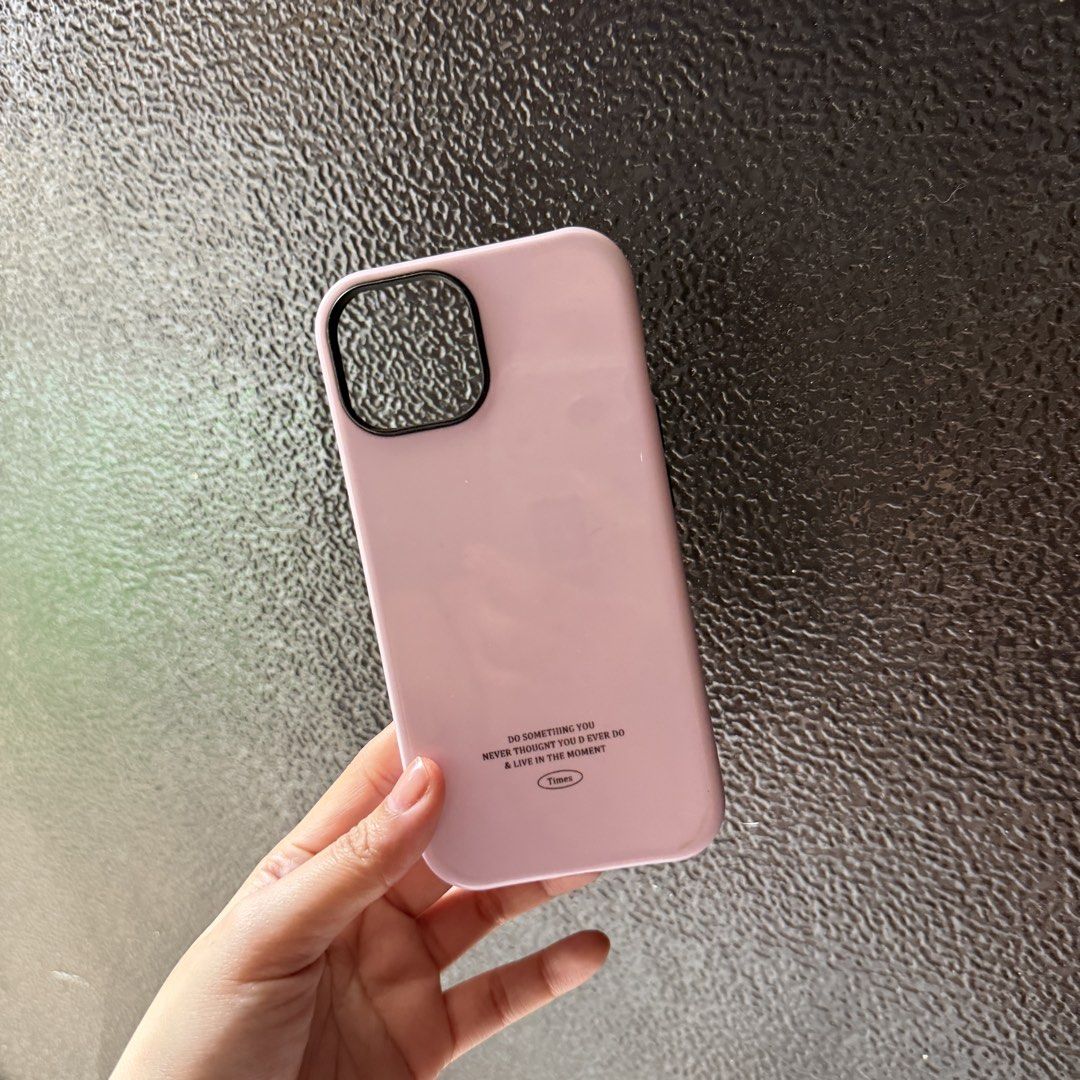 iphone 15 phone case (Category: Cases & Sleeves) located in Manila. Submitted by coffeegilly (Listing ID 1468800140, Image 1). Description: sleek, minimalist, and aesthetic daily phone case.