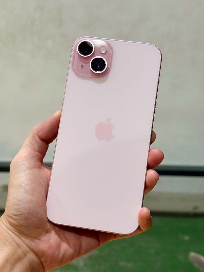 iPhone 15 Plus 256GB Pink Openline (Category: iPhone 15 Series) located in Rizal. Submitted by mzreas (Listing ID 1468897997, Image 3). Description: Iphone 15 plus 256gb ✅Color: Pink ✅Openline ✅89% Battery Health / 856 cycles ✅No history of repairs ✅With Tempered Glass since day 1 Inclusions: ✅ With Free Original Casetify Case and UAG Original Case ✅ RFS : Upgrade to Iphone 18.