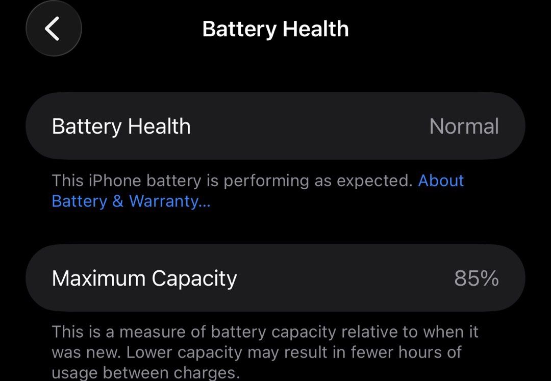 Iphone 15Plus 256GB (Category: iPhone 15 Series) located in Marikina City. Submitted by shanctuarykrrt (Listing ID 1468917190, Image 3). Description: FOR SALE or SWAP TO LOWER UNIT- iPhone 15 Plus: 256GB Blue 85% Battery Health Makinis / Good condition No issues and history repair. LOOKING FOR SWAP: iPhone 14/Plus/Pro series - 512gb 80% up Battery Health Good condition Preferably no history of repair. Add cash ka since lower unit..