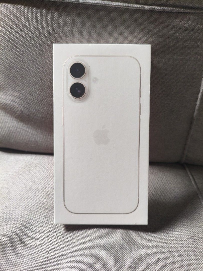 Iphone 16 128gb Brandnew (Category: iPhone 16 Series) located in Morong. Submitted by dansynt (Listing ID 1468716004, Image 1). Description: Brandnew Sealed 128gb Color: White Location: Morong Rizal.