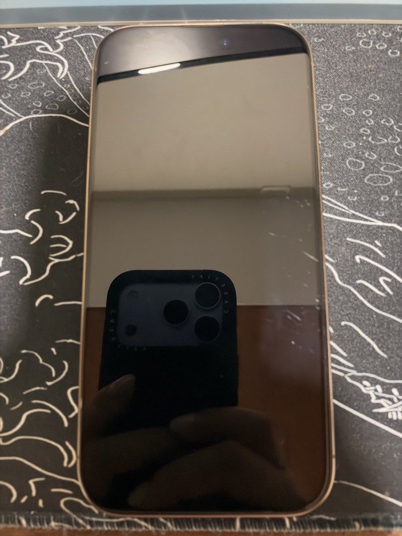 iPhone 16 Pro - 256 GB (Category: iPhone 16 Series) located in Cainta. Submitted by lei_25_ (Listing ID 1468819617, Image 3). Description: - Model: iPhone 16 Pro - Storage: 256 GB - Color: Desert Titanium - Condition: Excellent, pristine physical condition with flawless screen, back panel, and sides - Battery health: Normal, 96% max capacity - Bought August 1, 2025 from Open Source by Beyond the Box Opus - With screen protector since day 1, also 