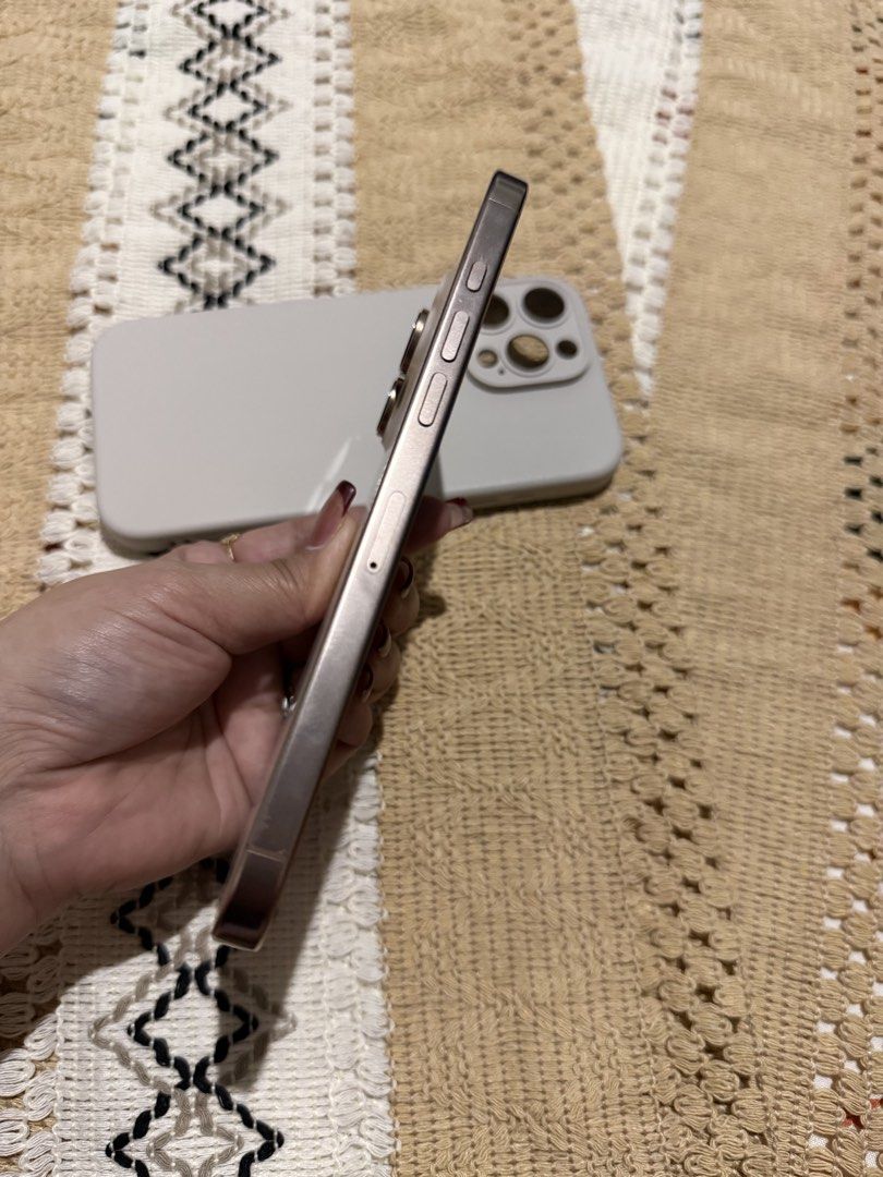 Iphone 16 pro max 256gb (Category: iPhone 16 Series) located in Taguig. Submitted by 24evejyc (Listing ID 1468852720, Image 3). Description: Selling my iPhone 16 Pro Max 256GB 📌 Specifications: * Model: iPhone 16 Pro Max * Storage: 256GB * Battery Health: 89% * Cycle Count: 426 * Battery Status: Normal * SIM Status: No SIM Restrictions (Openline) * NTC: Approval information shown in the phone settings * Apple Coverage: Expired * With Box same se