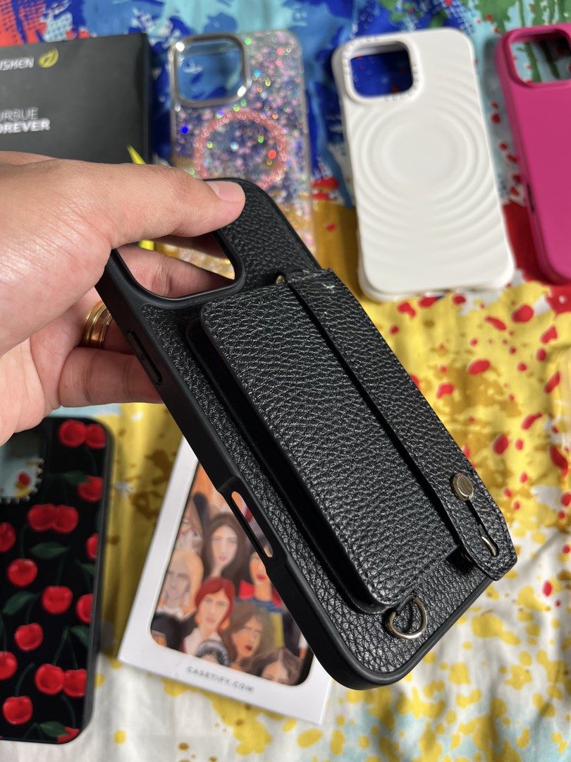 Iphone 16 Pro Max Assorted Cases (Category: Cases & Sleeves) located in Malolos. Submitted by wendellari51244 (Listing ID 1468720688, Image 3). Description: Assorted iPhone 16 Pro Max Cases for sale For take all po May kasama ring Wsken tempered glass Quality Cases po yan some are worth 500-700 Some are unused Wsken Tempered worth 350 1400.