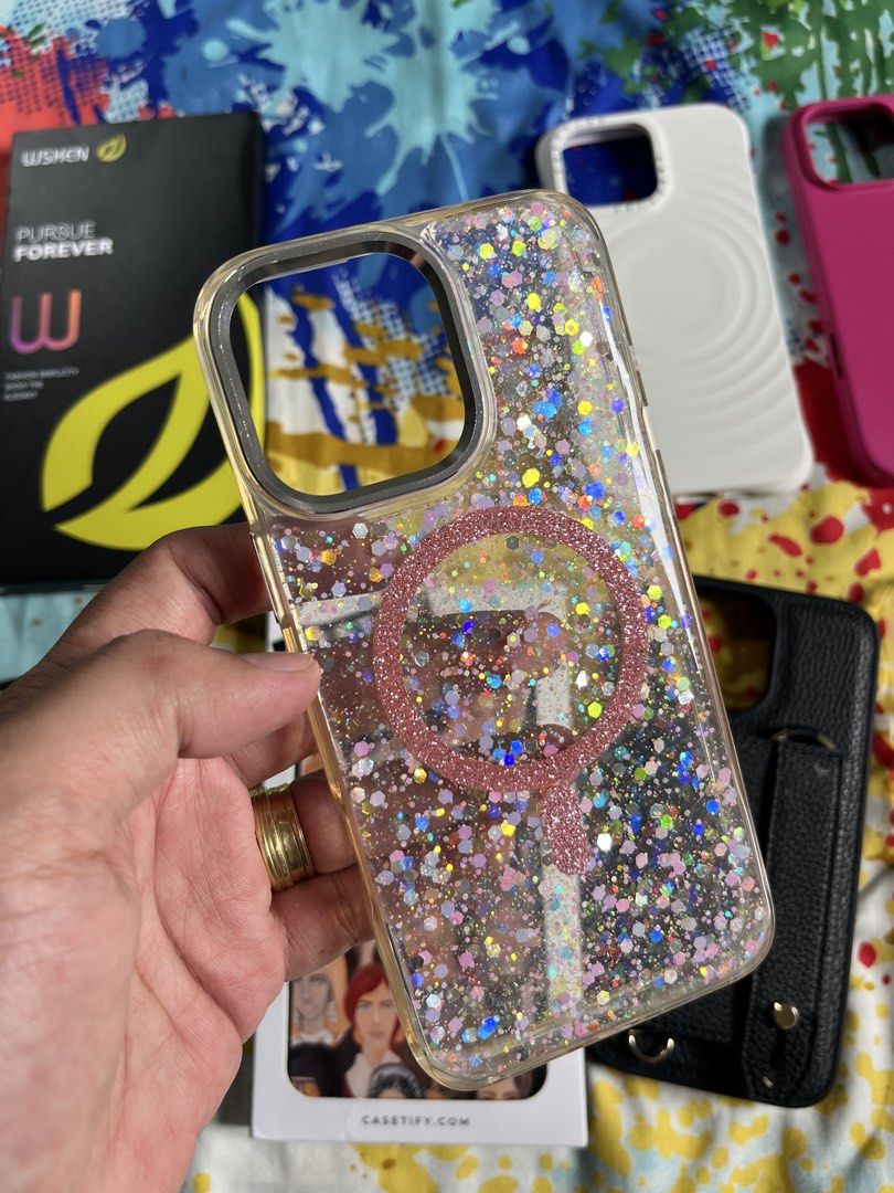 Iphone 16 Pro Max Assorted Cases (Category: Cases & Sleeves) located in Malolos. Submitted by wendellari51244 (Listing ID 1468720688, Image 2). Description: Assorted iPhone 16 Pro Max Cases for sale For take all po May kasama ring Wsken tempered glass Quality Cases po yan some are worth 500-700 Some are unused Wsken Tempered worth 350 1400.