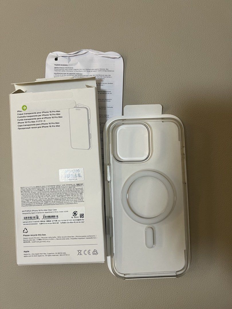 iPhone 16 Pro Max Cases (Category: Cases & Sleeves) located in Manila. Submitted by jphiljuach (Listing ID 1468855701, Image 3). Description: IPhone 16 Pro max Cases Apple Silicone Case Stone Grey - Well used - 500 Apple Silicone Case Lake Green - Brand New unopened - 1k Apple Clear Case - well used - 500 Beats Case - Slightly used - 1k Tineeowl - slightly used - 700 Take all for 3.5k .