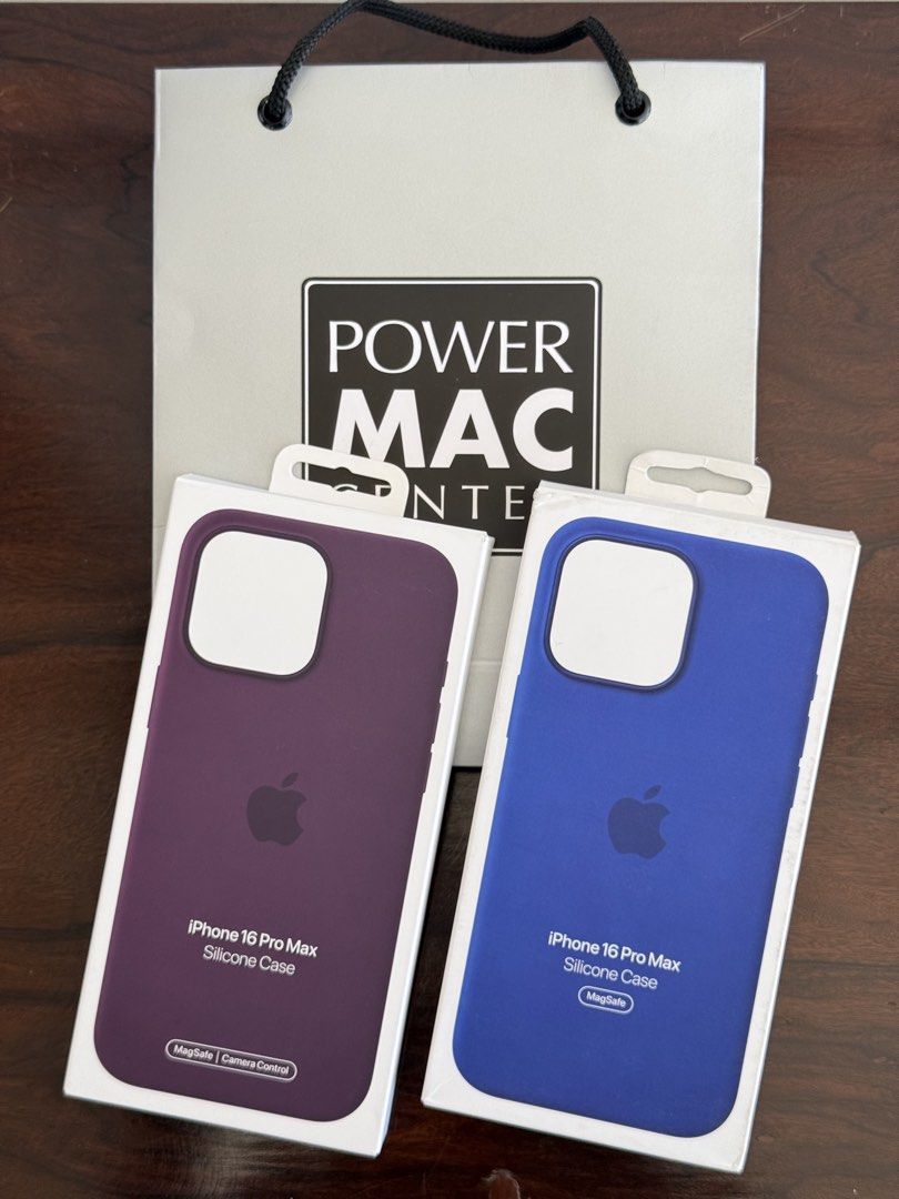 iPhone 16 Pro Max Silicone Case (Category: Cases & Sleeves) located in Butuan. Submitted by m.lldyyy___ (Listing ID 1468719450, Image 1). Description: For sale: iPhone 16 Pro Max Silicone Cases Power Mac purchased both for P1,000.00 (free sf) If per piece: P600 (plus sf) Ultramarine P400 (plus sf) Plum.