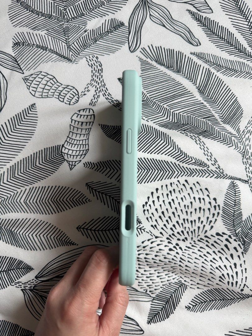 Iphone 16 promax - silicone case - mint green (Category: Cases & Sleeves) located in Pasay City. Submitted by alexiscaringcloset (Listing ID 1468758842, Image 2). Description: .