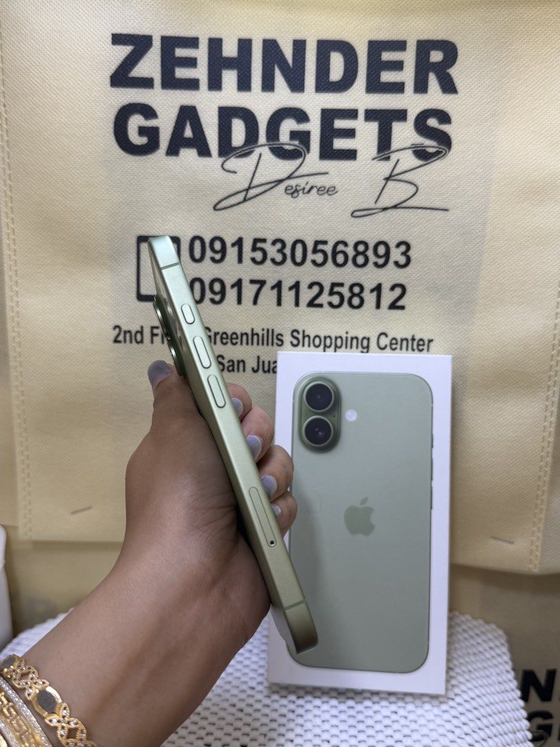 iPhone 17 256GB OPENLINE (NTC APPROVED) (Category: iPhone 17 Series) located in San Juan City. Submitted by desireebayal96 (Listing ID 1468791598, Image 2). Description: iPhone 17 (SAGE) * NTC APPROVED * OPENLINE * ANY SIM * 256GB * 93% BATTERY HEALTH * 100% SMOOTH * NO DENTS * NO ISSUE * NO HISTORY OF REPAIR * NOT REFURBISHED * WITH BOX SAME SERIAL * WITH CORD TYPE C OPEN FOR COD SAME DAY DELIVERY PLUS SHIPPING FEE MESSAGE ME DIRECTLY FOR MORE I