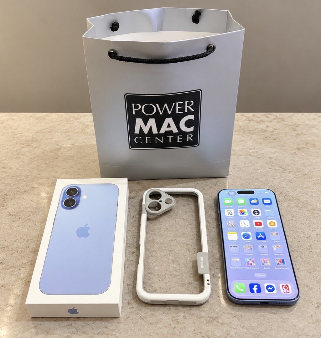 IPhone 17 in Mist Blue (256GB/FU/NTC) (Category: Other Gadgets) located in San Pedro. Submitted by cathy_paras (Listing ID 1468754697, Image 2). Description: 📱 iPhone 17 — Mist Blue | 256GB 💾 256GB Storage 🔓 Factory Unlocked 🇵🇭 NTC Approved 🔋 92% Battery Health 📦 Complete Original Package 💯 99% Smooth — No Issues 🛠️ No History of Repair ✅ Check & Reset All You Want! 📍 Location: San Pedro, Laguna 📍 Meet-up: Robinsons Galleria South 🚨 P