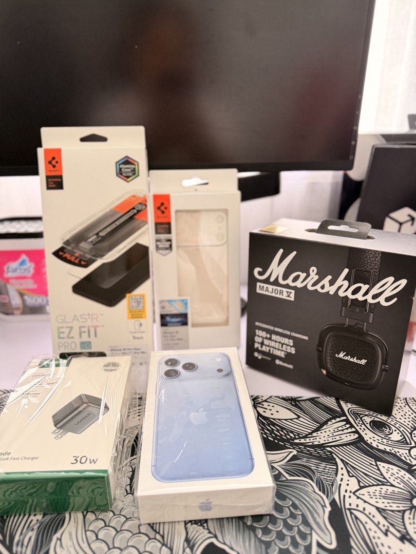 Iphone 18 Pro Max 256gb with freebies (Category: iPhone 18 Series) located in Manila. Submitted by emenel (Listing ID 1468722089, Image 2). Description: Brand new/ Sealed Colors Available: Glacier and Burgundy If w/out Marshall- 95k Loc: QC.