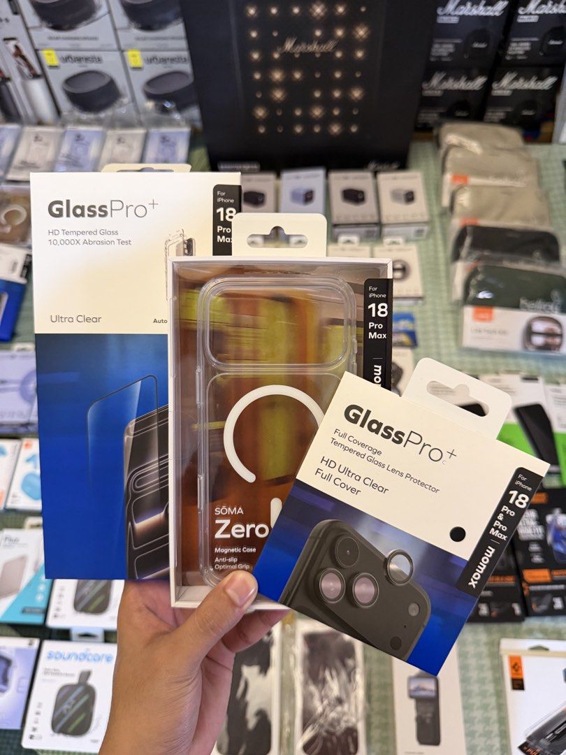 Iphone 18 Pro Max Momax Gift Set (Category: Cases & Sleeves) located in Quezon City. Submitted by law.1789 (Listing ID 1468915625, Image 1). Description: 18 Pro Max Momax Gift Set SRP - 2370 Sale Price - 999 Momam Gift Set includes Case, Lens Protector, and Tempered Glass.
