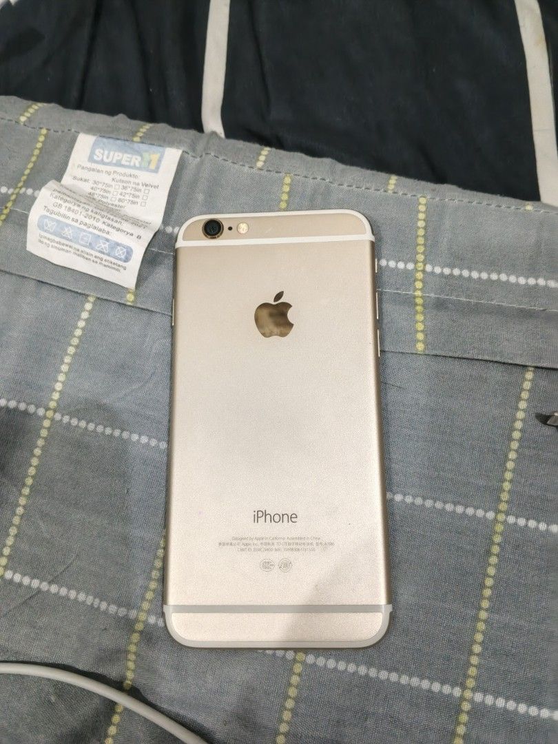 IPHONE 6 64GB (Category: iPhone 6 Series) located in Caloocan City. Submitted by alee7777 (Listing ID 1468852946, Image 2). Description: ISSUE: WALA PONG FRONT CAM AND HOME BUTTON PERO PWEDENG INSTALLAN MABIBILI SA TIKTOK.