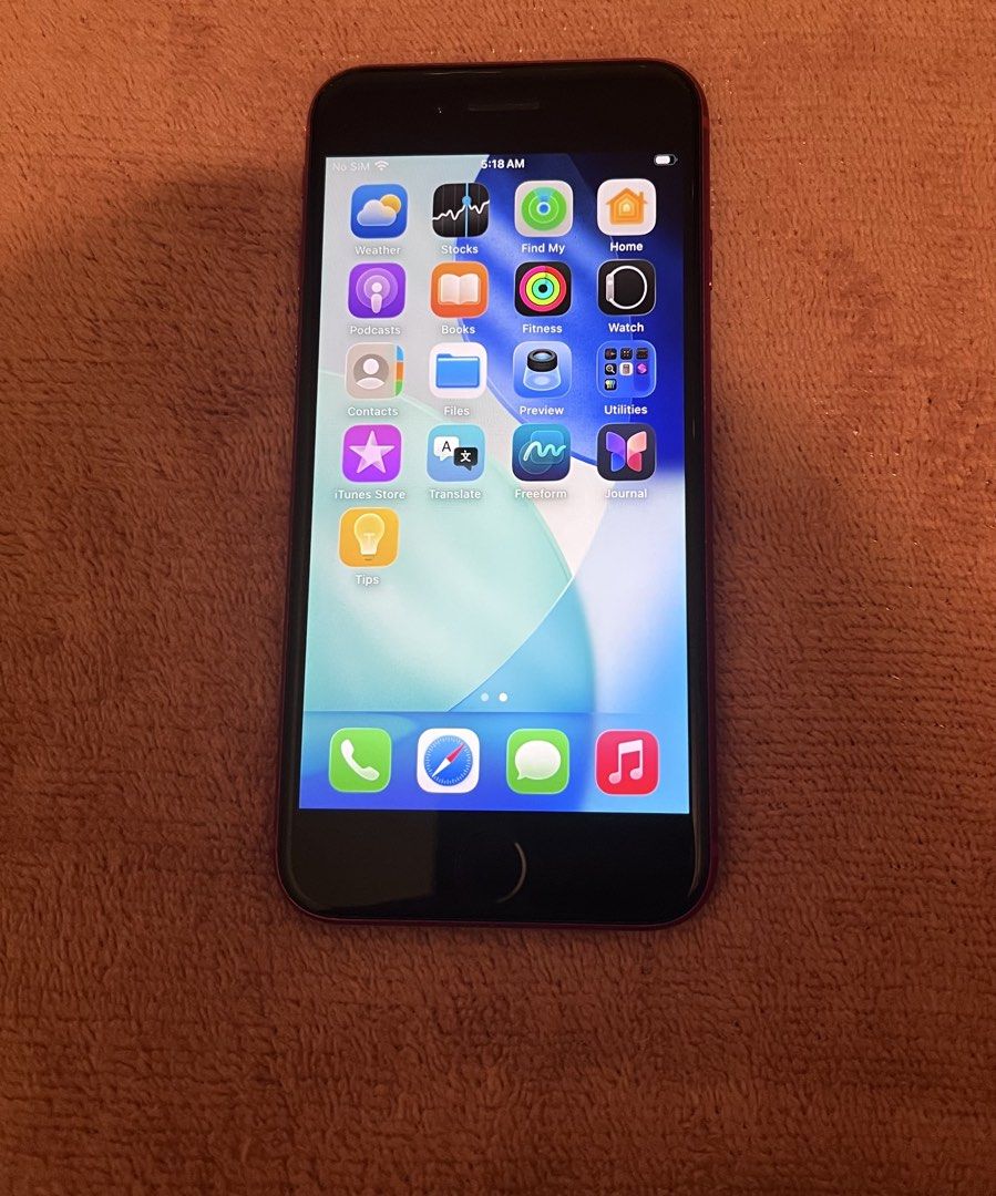 Iphone SE 2020 (Category: Others) located in Manila. Submitted by mavi_limson_7 (Listing ID 1468840466, Image 2). Description: Iphone Color: Red Storage: 64GB Battery Health: 70% ✅ All functions Working ✅ Touch ID Working ✅ Front and Back Camera Working ✅ No hidden Issues .