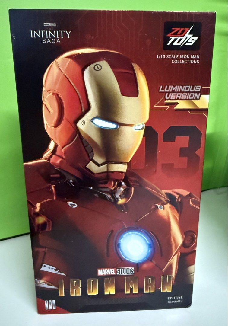 Iron Man Mark 3 - ZD Toys (Category: Action & Battle Toys) located in Caloocan City. Submitted by dmarc (Listing ID 1468810783, Image 2). Description: .