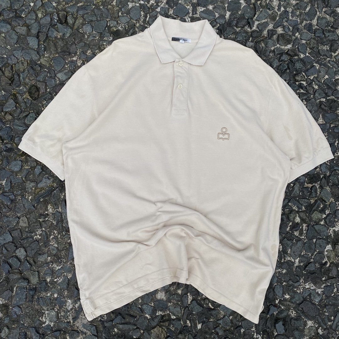 Isabel Marant Poloshirt (Category: Tshirts & Polo Shirts ) located in Quezon City. Submitted by rebirthalley (Listing ID 1468776506, Image 2). Description: Width-23.5 Length-29 Sleeve-10 Shoulder-20 Hem-23 Excellent Condition No flaws.