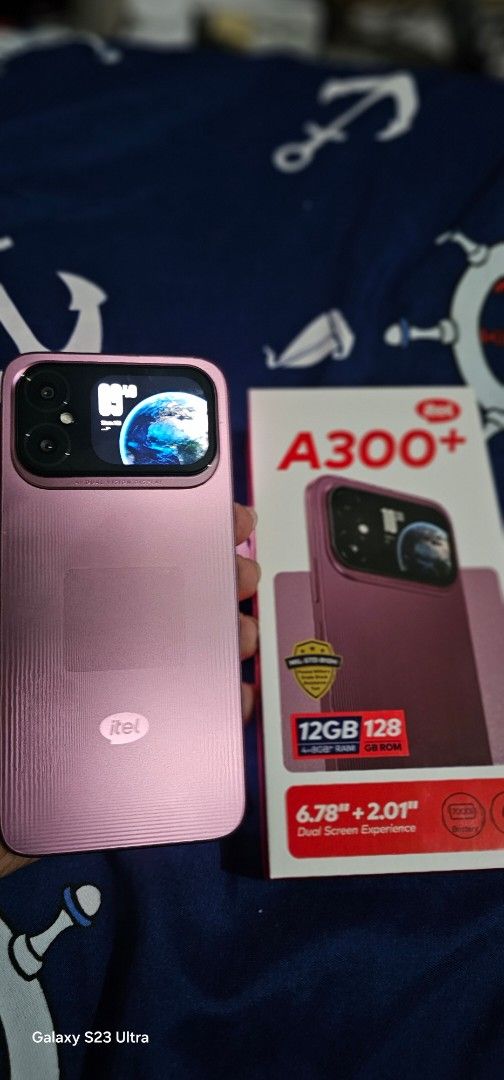 Itel A300+ (Category: Cases & Sleeves) located in Tarlac. Submitted by chiefnaticz2020 (Listing ID 1468881683, Image 2). Description: Itel A300+ color: Burgundy 4+8GB Ram and 128 GB Rom Complete with box receipt and warranty No issues RFS: used only as demo need fund. payment cash/online banking Dm interested buyer. thanks! .