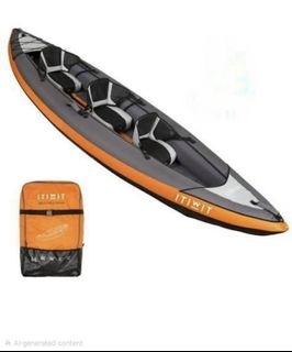 Intex Explorer 200 Inflatable Boat + 2 Paddlesl, Sports Equipment ...