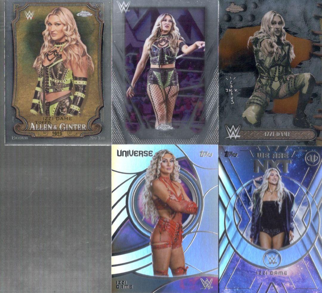 Izzi Dame Topps, Toys & Collectibles, Trading Cards, Raw Singles on ...