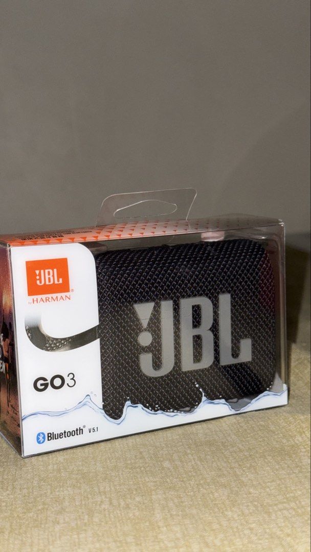 JBL Go 3 Portable Bluetooth Speaker Black (Category: Soundbars, Speakers & Amplifiers) located in Manila. Submitted by gabbi10 (Listing ID 1468818658, Image 1). Description: FOR SALE: JBL GO 3 Condition: Opened but never used (like new) - Original JBL Go 3 - With original box - Never used, only opened Price: ₱1,500 (negotiable) Message me if interested!.