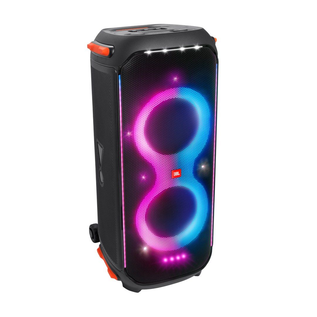 JBL PartyBox 710 Portable Party Speaker (Category: Soundbars, Speakers & Amplifiers) located in Pasig City. Submitted by shop.rdm (Listing ID 1468886753, Image 1). Description: Powerful party speaker with dynamic LED lights, karaoke controls, and heavy-duty build. Easy to transport with built-in handles and wheels. Clean, tested, and working great for indoor and outdoor events. Barely used. Retails for P38,249.00. Negotiable!.