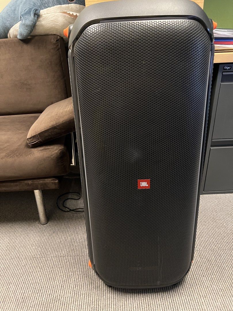JBL PartyBox 710 Portable Party Speaker (Category: Soundbars, Speakers & Amplifiers) located in Pasig City. Submitted by shop.rdm (Listing ID 1468886753, Image 3). Description: Powerful party speaker with dynamic LED lights, karaoke controls, and heavy-duty build. Easy to transport with built-in handles and wheels. Clean, tested, and working great for indoor and outdoor events. Barely used. Retails for P38,249.00. Negotiable!.