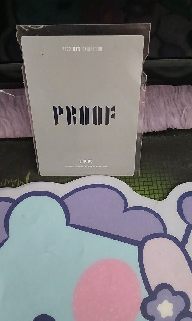 JHOPE PROOF Photo card (Category: K-Wave Merchandise) located in Manila. Submitted by gellarose_05 (Listing ID 1468779926, Image 2). Description: .