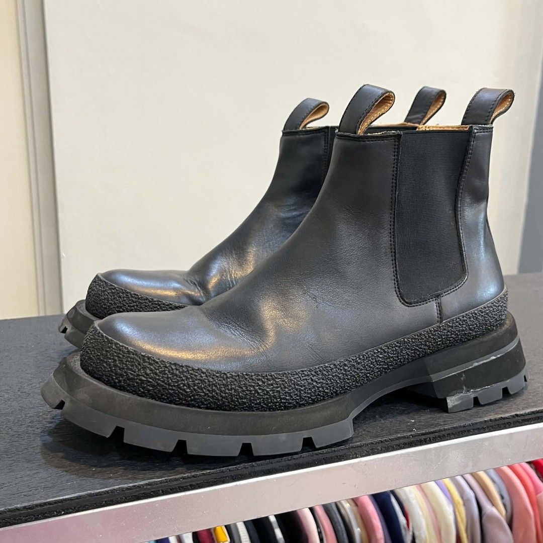 Jil Sander black Chelsea Boots (Category: Boots) located in Masinloc. Submitted by jackiemerryll (Listing ID 1468777474, Image 2). Description: pm for more details.