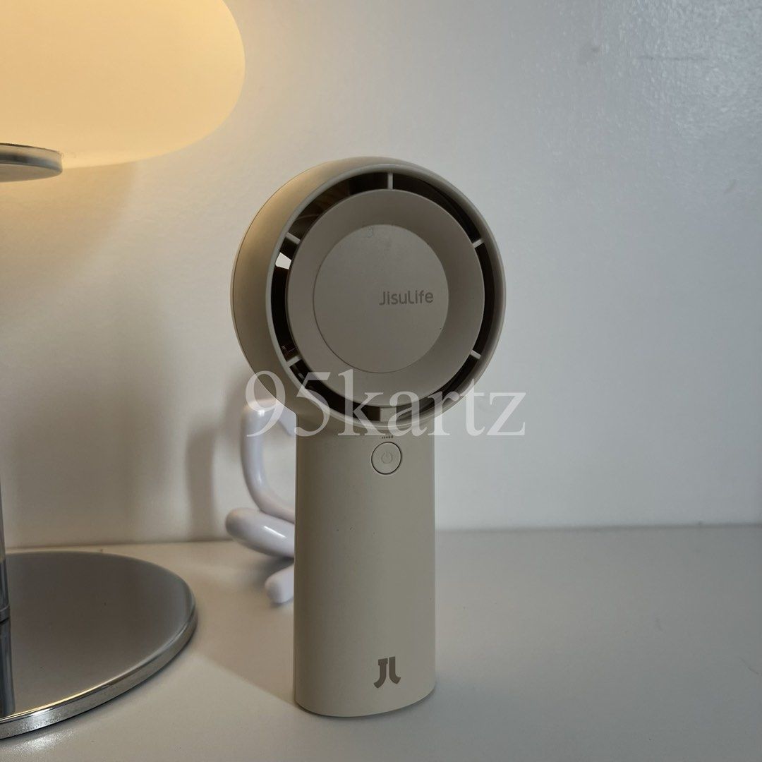 JisuLife Portable Handheld Fan Beige (Category: Fans) located in Cabanatuan. Submitted by 95kart (Listing ID 1468743249, Image 2). Description: MOP: Go tyme or Maribank MOD: J&T or Lalamove LOCATION: Cabanatuan city, N.E.