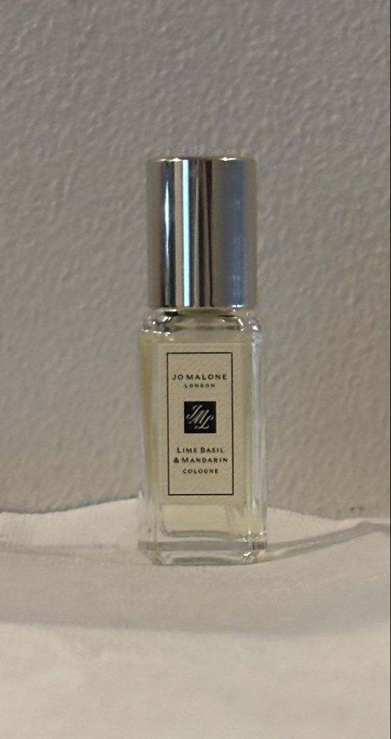Jo Malone London Lime Basil & Mandarin Cologne 9ml (Category: Fragrance & Deodorants) located in Pasig City. Submitted by shopgirl101 (Listing ID 1468807389, Image 1). Description: - Brand: Jo Malone London - Scent: Lime Basil & Mandarin (crisp citrus and herbal) - Size: Travel-size spray bottle 9ml Brand new, 100% Authentic RFS: decluttering, not my scent Guaranteed original. This came as a gift when I purchased a full size cologne from their st