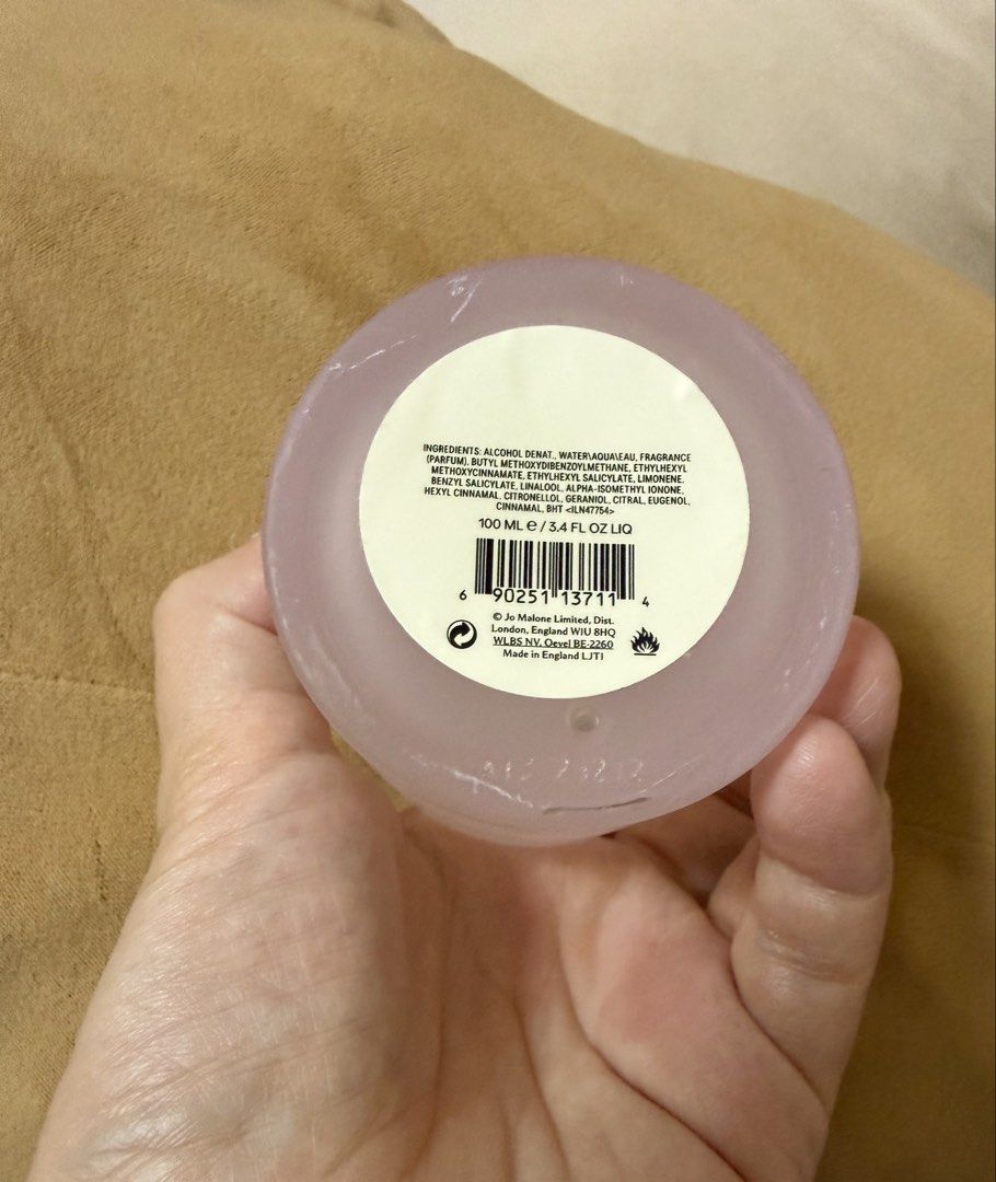 Jo Malone Sakura Cherry Blossom (Category: Fragrance & Deodorants) located in Paranaque City. Submitted by robear26 (Listing ID 1468749423, Image 2). Description: 100% authentic No more box 50ml bottle, please see juice level for reference .