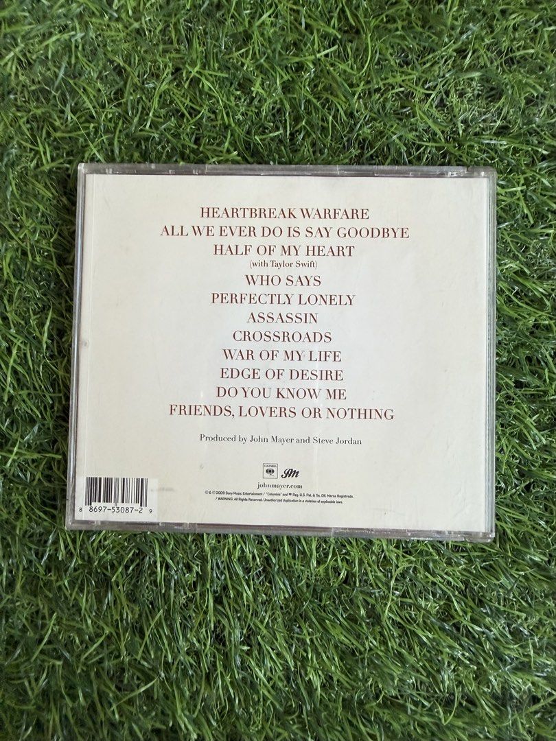 John Mayer - Battle Studies (2009) (Category: CDs & DVDs) located in Makati City. Submitted by thethrilltofind (Listing ID 1468851694, Image 2). Description: John Mayer - Battle Studies (2009) ₱350.