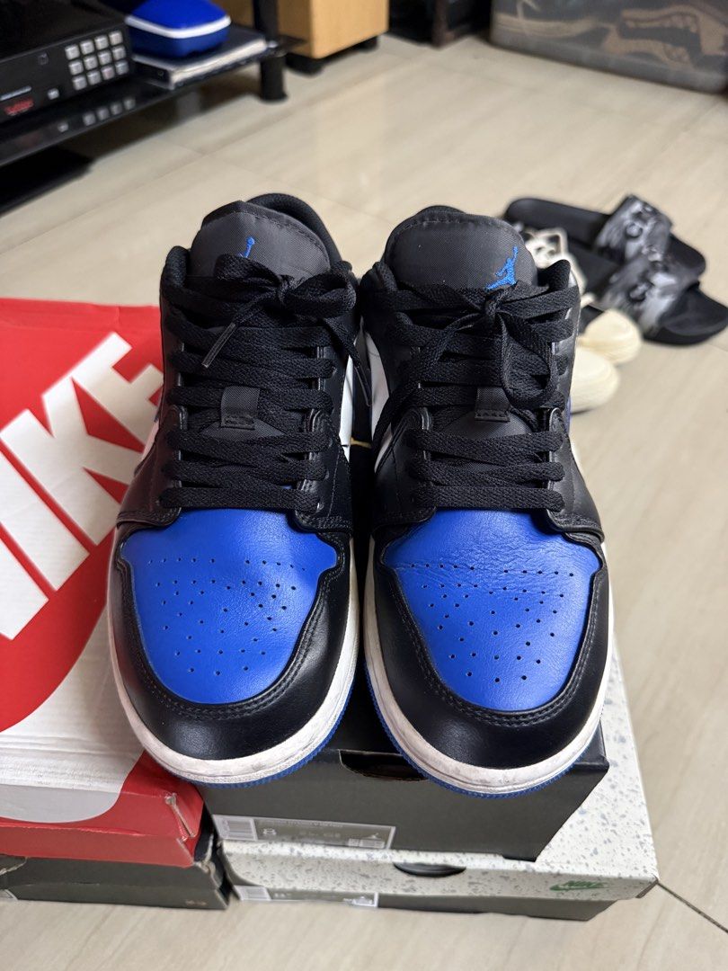 Jordan 1 Low Royal toe (Category: Sneakers) located in Taguig. Submitted by thesocialthrift (Listing ID 1468929572, Image 2). Description: For sale Jordan 1 Low Royal Toe size 8 men’s no issue, no og box Authentic 💯.
