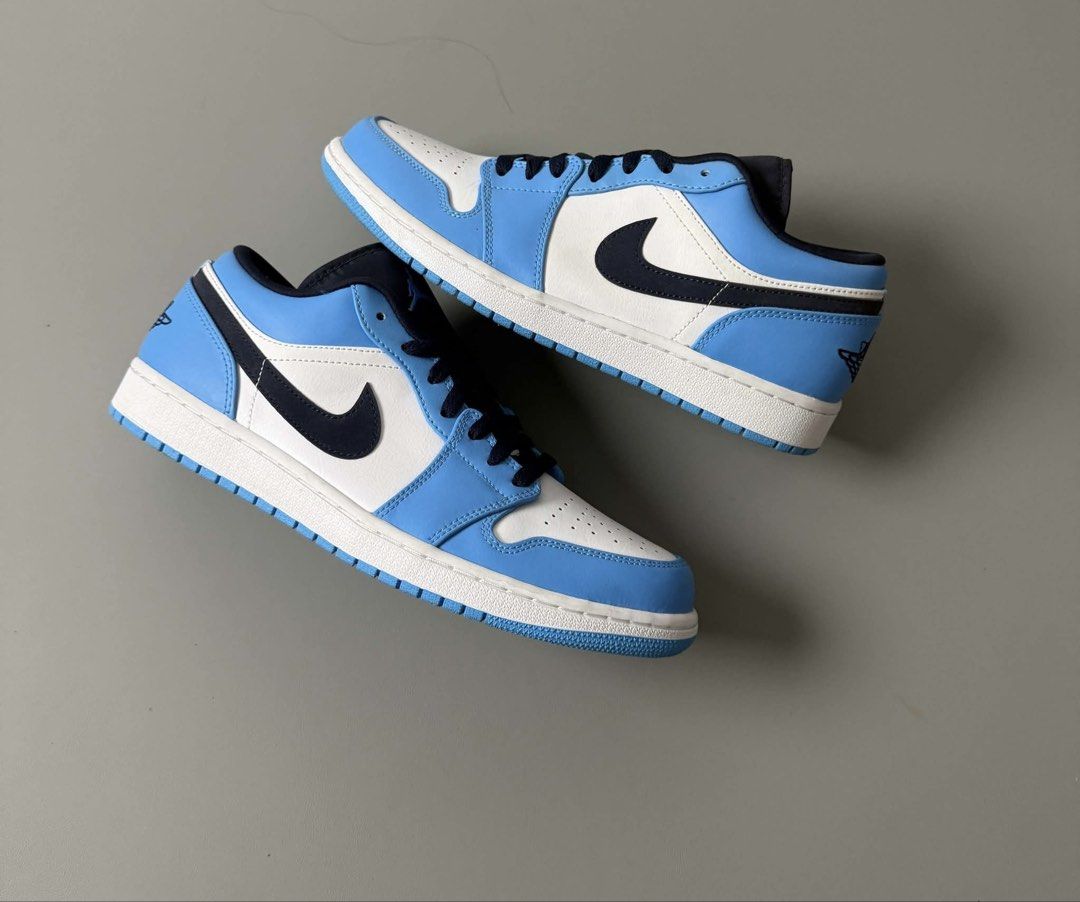 JORDAN 1 LOW UNC (Category: Sneakers) located in Guagua. Submitted by sweetboyy (Listing ID 1468872843, Image 1). Description: JORDAN 1 LOW UNC SIZE 10US/ 44EUR/ 28CM MENS.