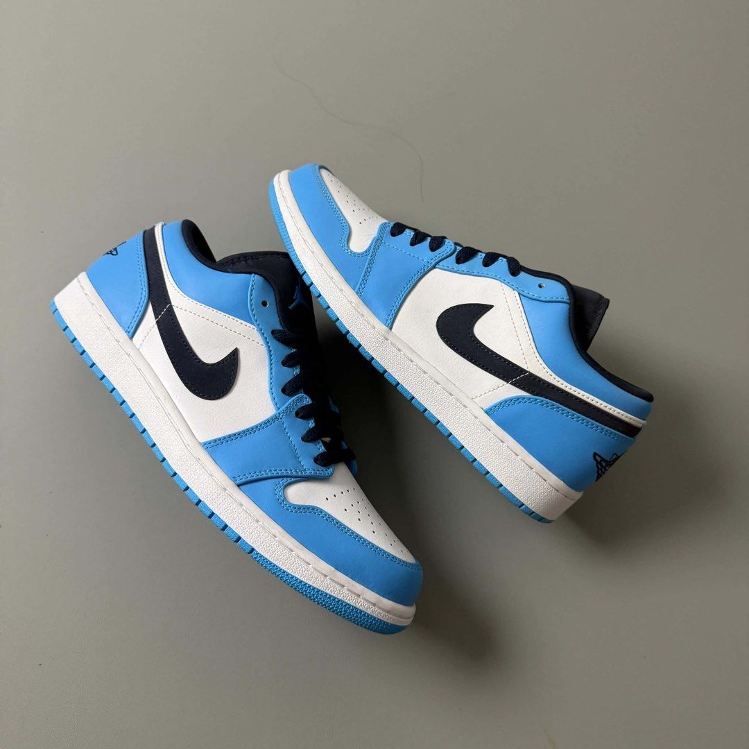 JORDAN 1 LOW UNC (Category: Sneakers) located in Guagua. Submitted by sweetboyy (Listing ID 1468872843, Image 2). Description: JORDAN 1 LOW UNC SIZE 10US/ 44EUR/ 28CM MENS.