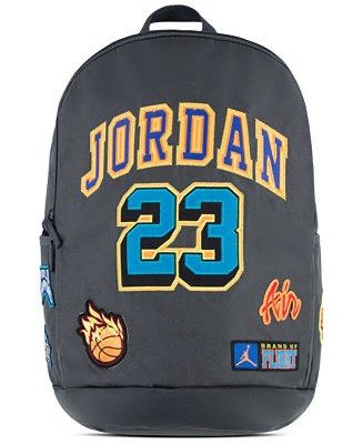 Jordan 23 Retro Grey Basketball Backpack (Category: Backpacks) located in Manila. Submitted by carloasoro (Listing ID 1468809824, Image 1). Description: Declutter Working zippers May torn stitch sa isang patch Washed for ready to use Negotiable.