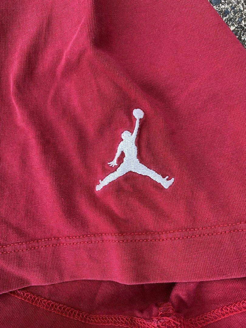 Jordan Air Shirt (Category: Tshirts & Polo Shirts ) located in Bulacan. Submitted by badass.thrift.finds (Listing ID 1468830109, Image 3). Description: Jordan Air Shirt Embroidered logo Size XXL 24.5 Width 31 Length.