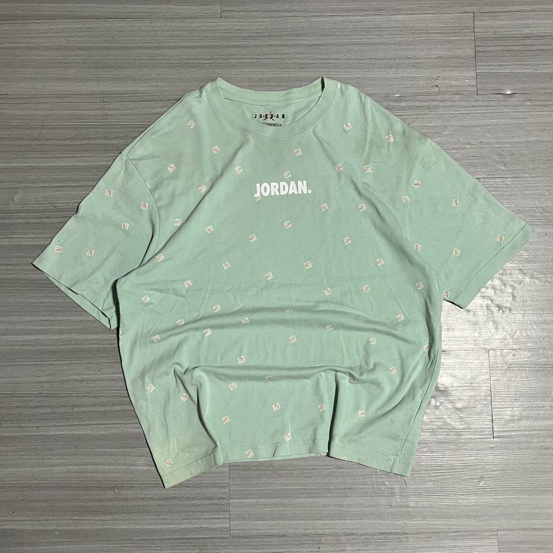 JORDAN AOP (Category: Tshirts & Polo Shirts ) located in Iloilo. Submitted by thrift2cali (Listing ID 1468721861, Image 1). Description: ITEM NAME: JS AOP DIMES: 24 / 28 SIZE: XXL CONDITION: VGOOD ISSUE: STAINS COLOR RATE: 9.7 / 10 ₱ 349 COLOR MAY VARY DUE TO LIGHTING - ADD SF OUTSIDE ILL CITY!.