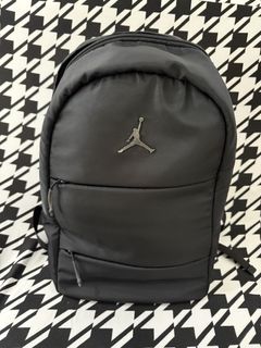 Jordan All-Over Print Backpack Black Grey, Men's Fashion, Bags ...