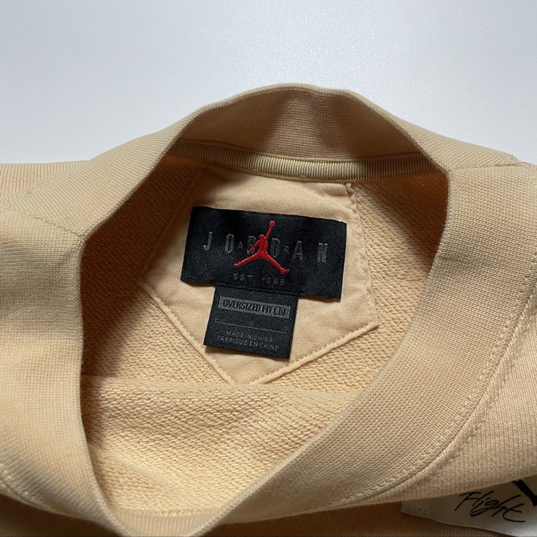 Jordan Flight Crewneck (Category: Coats, Jackets and Outerwear) located in Manila. Submitted by reviveclosetph (Listing ID 1468882999, Image 3). Description: Jordan Flight Oversized Crewneck XL / 23 x 24 Good as new Excellent Condition 9.5/10 700.
