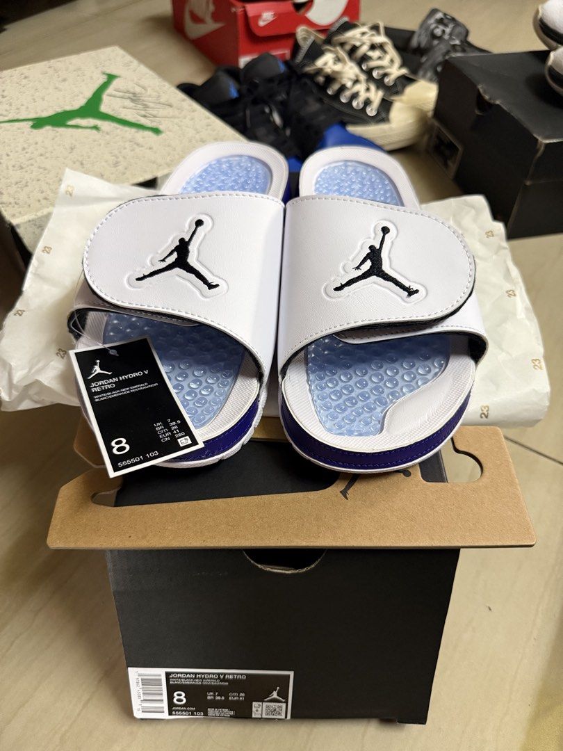 Jordan Hydro 5 Retro (Category: Slippers & Slides) located in Taguig. Submitted by thesocialthrift (Listing ID 1468929190, Image 1). Description: For Sale Jordan Hydro 5 Retro size 8 men’s no issue, brandnew condition what u see is what u get Authentic 💯.