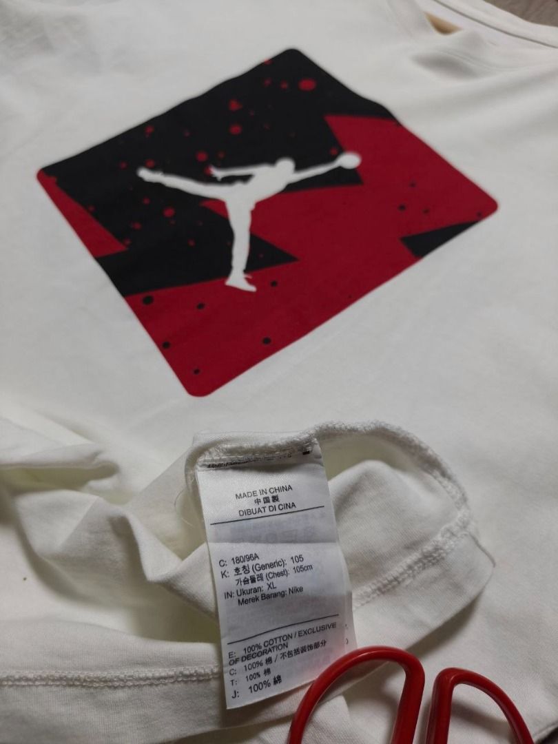 JORDAN POOLSIDE BOX JUMPMAN GRAPHIC TEE - WHITE (Category: Tshirts & Polo Shirts ) located in Manila. Submitted by ztfirtfritz (Listing ID 1468886235, Image 3). Description: JORDAN POOLSIDE BOX JUMPMAN GRAPHIC TEE - WHITE LEGIT CJ6245-100 XL MEASUREMENTS" SHOULDER: 18 SLEEVE: 9 PIT: 20 LENGTH: 28 EXCELLENT 400 + SF.