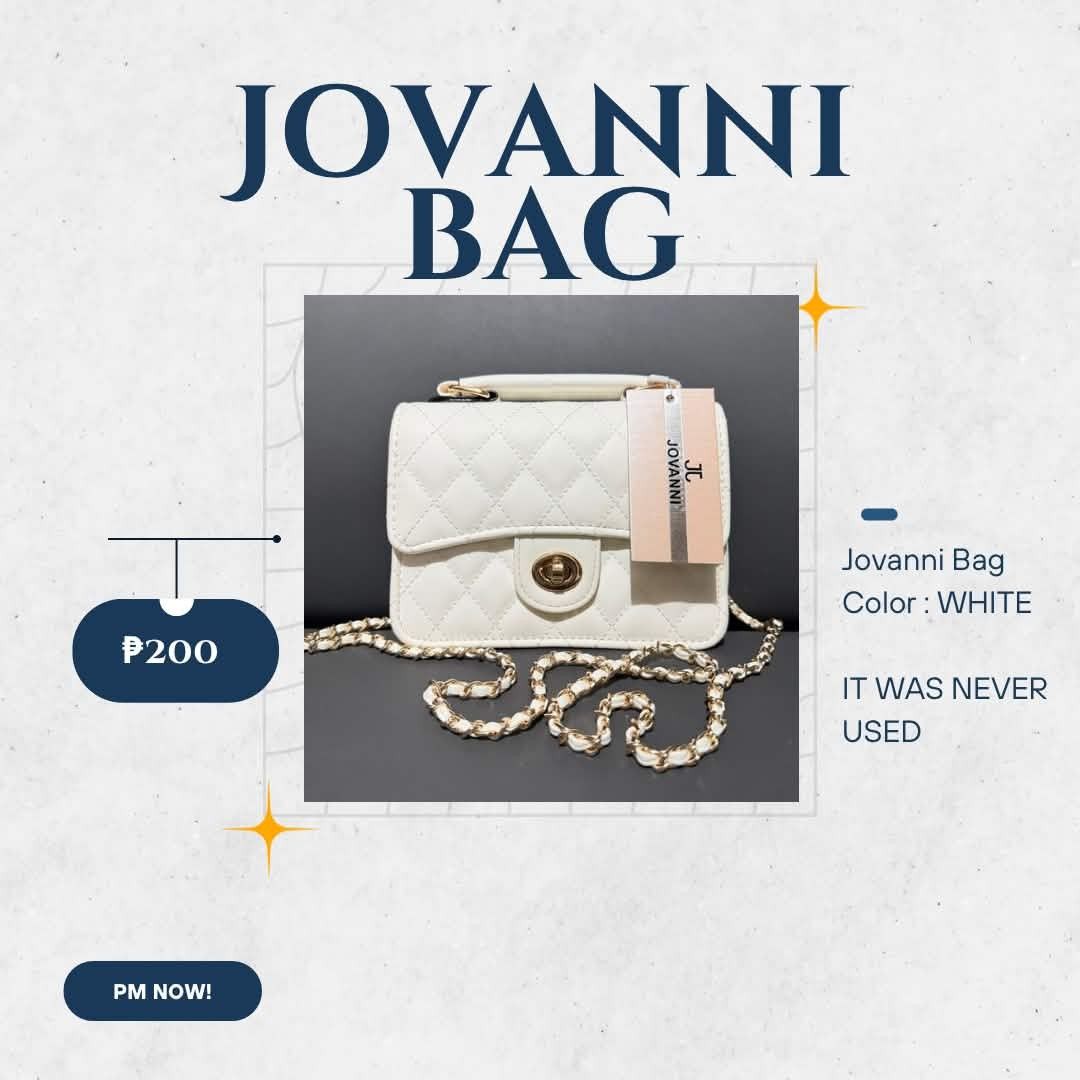 Jovanni Bag (Category: Shoulder Bags) located in Manila. Submitted by drowsey (Listing ID 1468731525, Image 1). Description: .