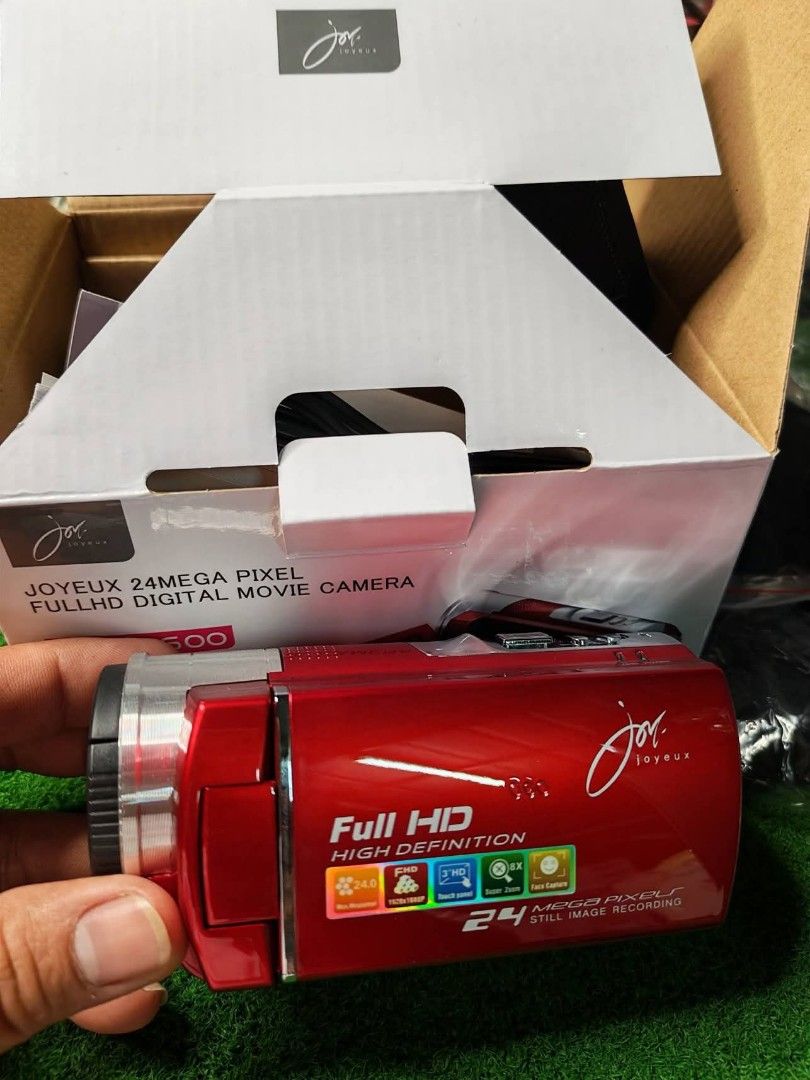 Joyeux Full HD Digital Movie Camera (Category: Cameras) located in Calamba. Submitted by princesspauliney. (Listing ID 1468735173, Image 1). Description: 1500 only fixed price Calamba laguna Shoppee express Jnt direct courier First to pay basis Available 10pcs.
