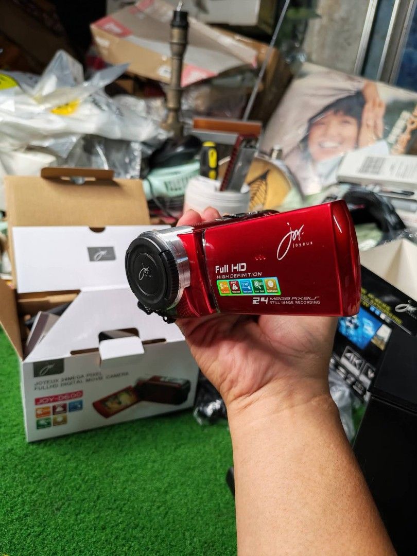 Joyeux Full HD Digital Movie Camera (Category: Cameras) located in Calamba. Submitted by princesspauliney. (Listing ID 1468735173, Image 2). Description: 1500 only fixed price Calamba laguna Shoppee express Jnt direct courier First to pay basis Available 10pcs.