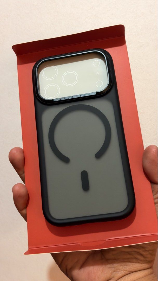 JTLEGEND Edge Solid Mag Case for iPhone 17 Pro and iPhone 18 Pro (Category: Cases & Sleeves) located in Taguig. Submitted by appweard (Listing ID 1468798125, Image 3). Description: Selling JTLEGEND Edge Solid Mag Case for iPhone 17 Pro and iPhone 18 Pro ✅Raised Edged ✅ Independent Aluminum Buttons ✅ Camera Control Button ✅Military Grade Shockproof ✅Metal Lens Back Frame Design ✅ Magnetic Coil Embedded ✅Dual Material ✅Aero Cushion RFS: Got it as a