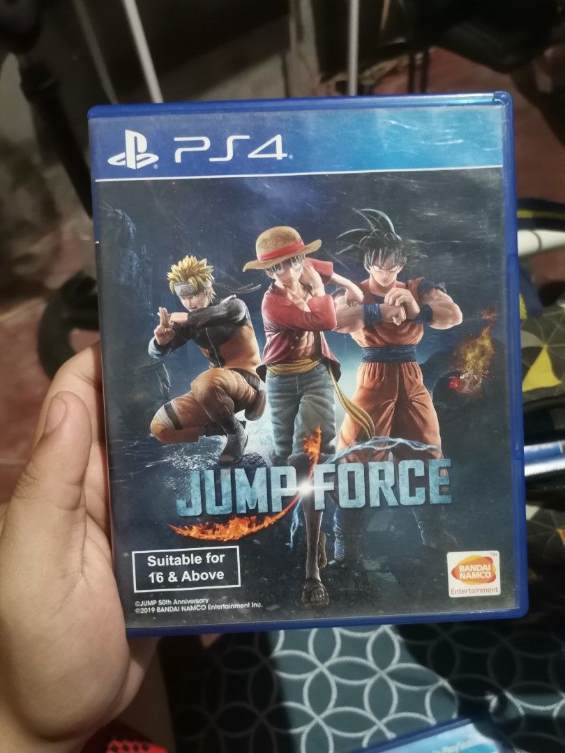 Jump Force Disk PS4 GAME DISK (Category: PlayStation) located in Manila. Submitted by silentwind.8bc7b3 (Listing ID 1468802097, Image 1). Description: Jump Force Disk, functional Reinstall tested.