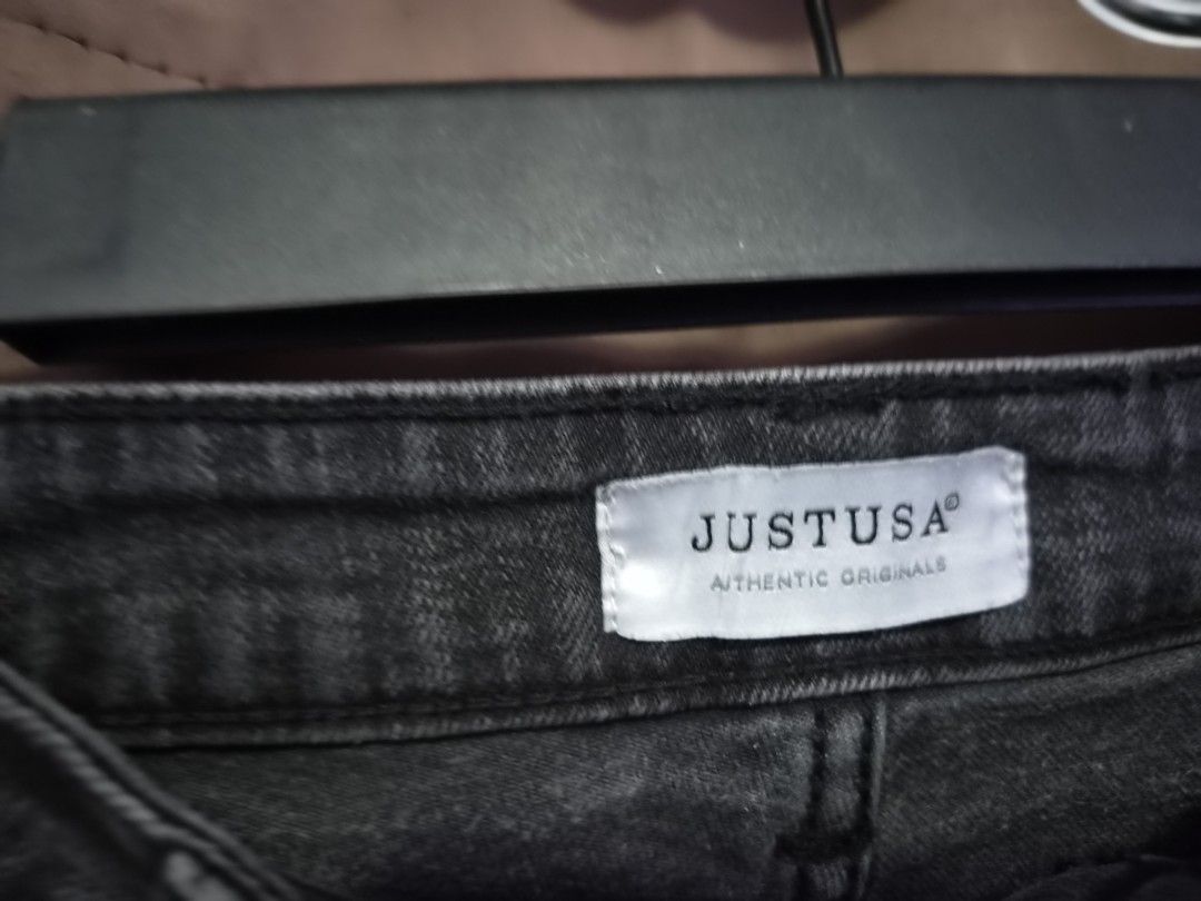 Justusa Denim Short 26 (Category: Shorts) located in Malolos. Submitted by aemcloset (Listing ID 1468856860, Image 3). Description: size 26 rise 10 length 12 semi stretch denim.