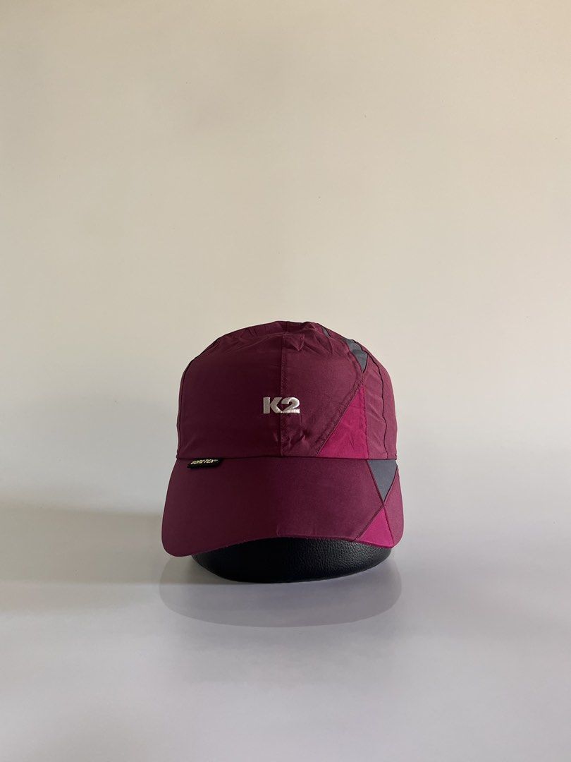 K2 Gore-Tex Cap (Category: Caps & Hats) located in Malaybalay. Submitted by haulsome (Listing ID 1468850494, Image 1). Description: K2 Gore-Tex Cap -No flaws/Like new -Features a maroon-pink-grey colorway -Adult size, adjustable strap 350php, +sf.